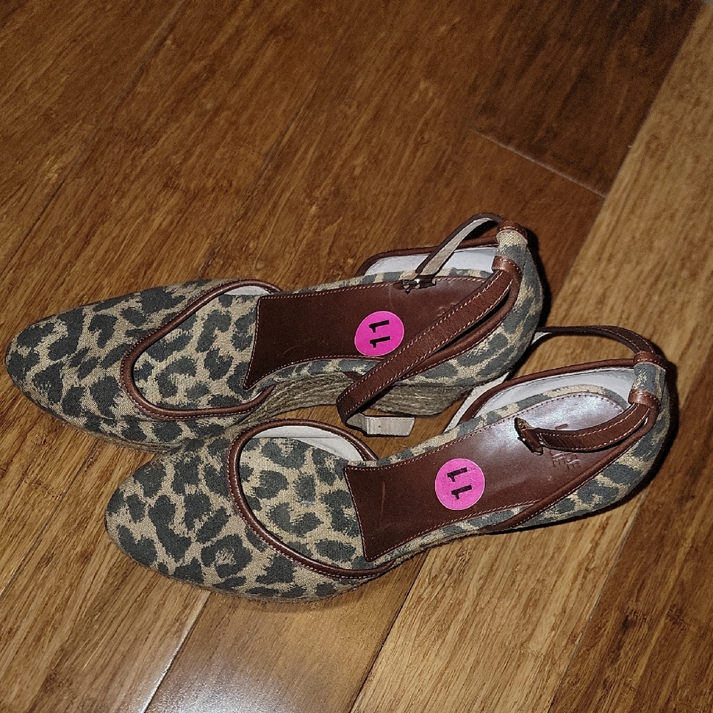Louise et Cie Leopard Print Heels